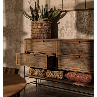 Commode Coco avec 4 tiroirs et 1 étagère