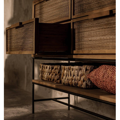 Commode Coco avec 4 tiroirs et 1 étagère