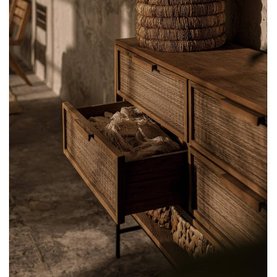 Commode Coco avec 4 tiroirs et 1 étagère