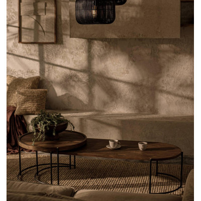 Set de 2 tables basses Coco Eclipse