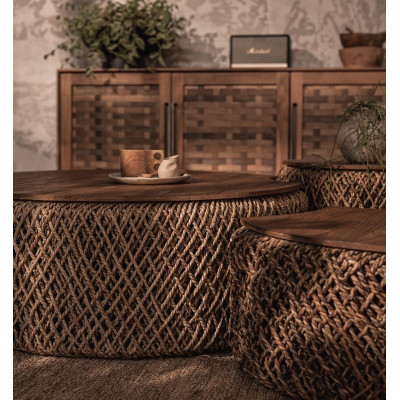 Set de 3 tables basses Knut Padi C