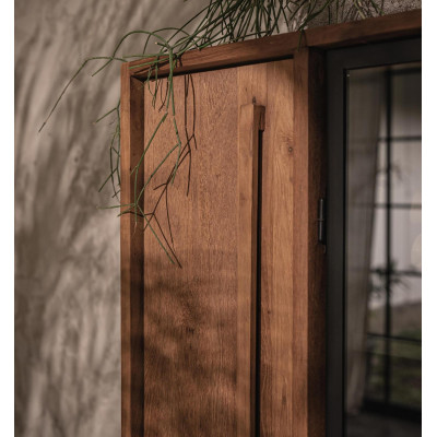 Armoire Outline avec 3 portes et 2 verres