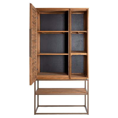 Armoire Karma avec 1 porte et 1 rack
