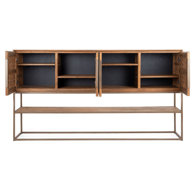 Buffet Karma avec 4 portes et 1 rack