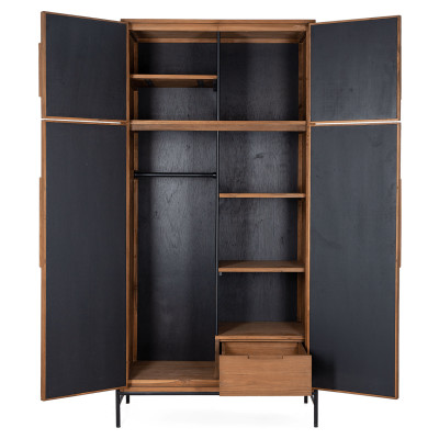 Armoire Coco avec 4 portes et 1 tiroir