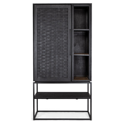 Armoire Karma 1 porte et étagère ouverte