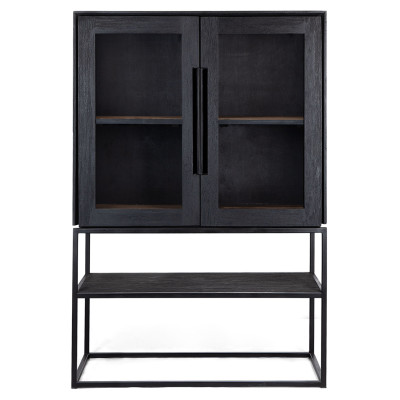 Armoire Karma 2 portes 1 étagère ouverte