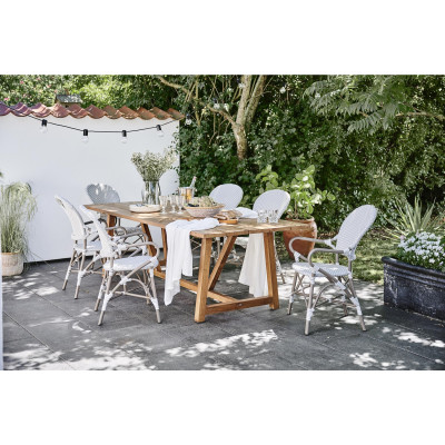 Fauteuil repas Isabelle empilable outdoor