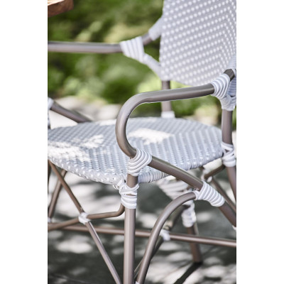 Fauteuil repas Isabelle empilable outdoor