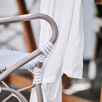 Fauteuil repas Isabelle empilable outdoor