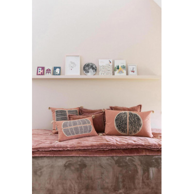 Coussin brodé Yaël