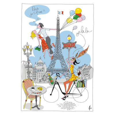 Torchon La Parisienne