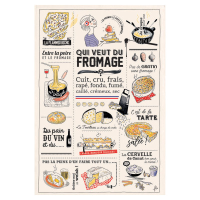 Torchon Qui veut du fromage