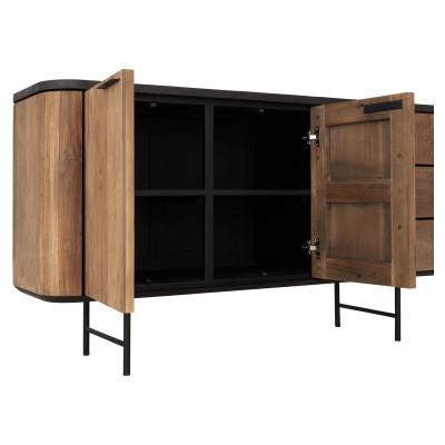 Buffet Soho avec 2 portes et 3 tiroirs