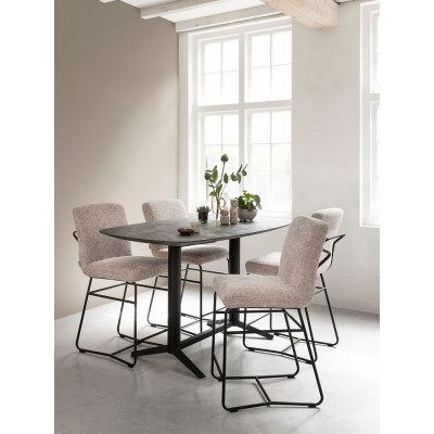 Table de bar Soho en mortex