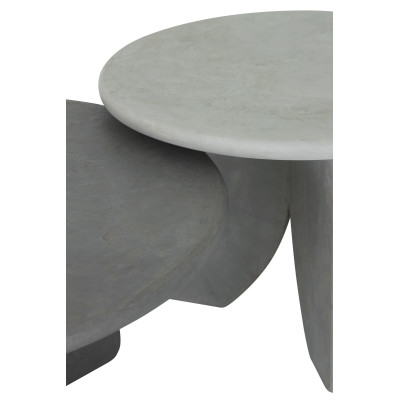 Set de 2 tables basses Scala Melo