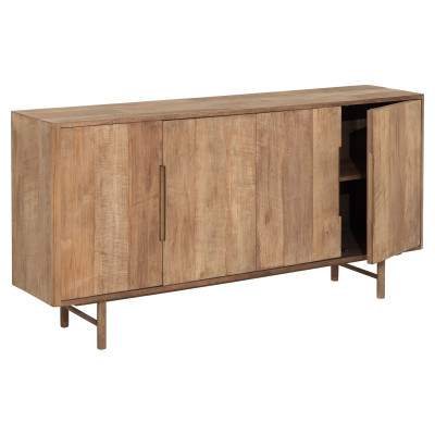Buffet Bliss en teck à 4 portes