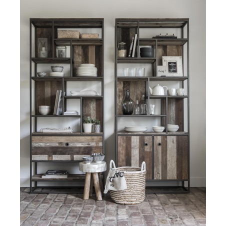 Bibliothèque Tuareg avec 2 portes