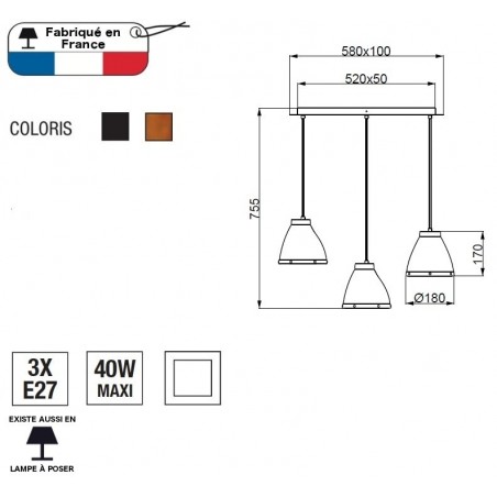 Suspension Clarelle S
