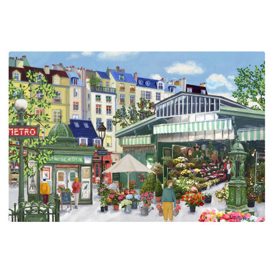 Σετ 6 σουπλά Marché aux fleurs
