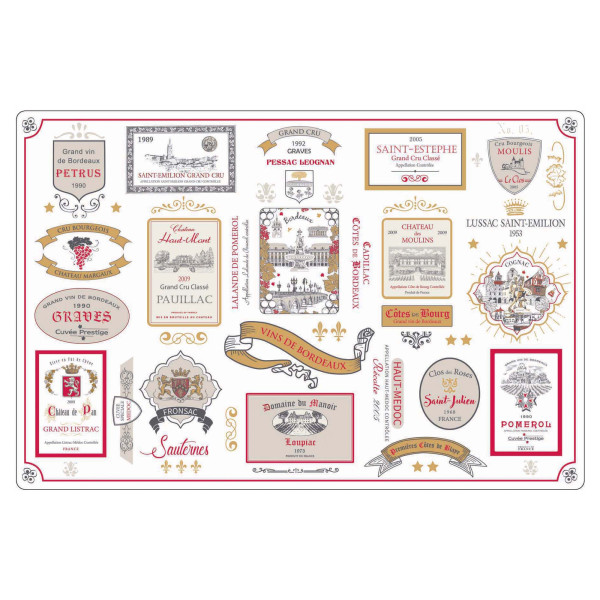 Σετ 6 σουπλά με πολλαπλές...