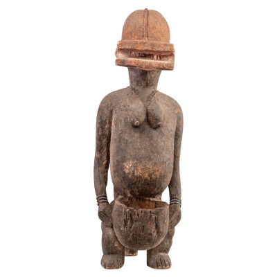 Γλυπτό αγελάδας Μπους