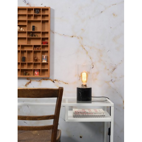 Stolna lampa Athens od mramora i stakla