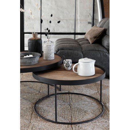 Set od 2 niskih stolova Mercurius