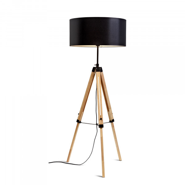 Podna lampa Darwin od drva...