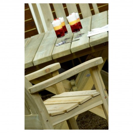 Malu pravokutni bor stol