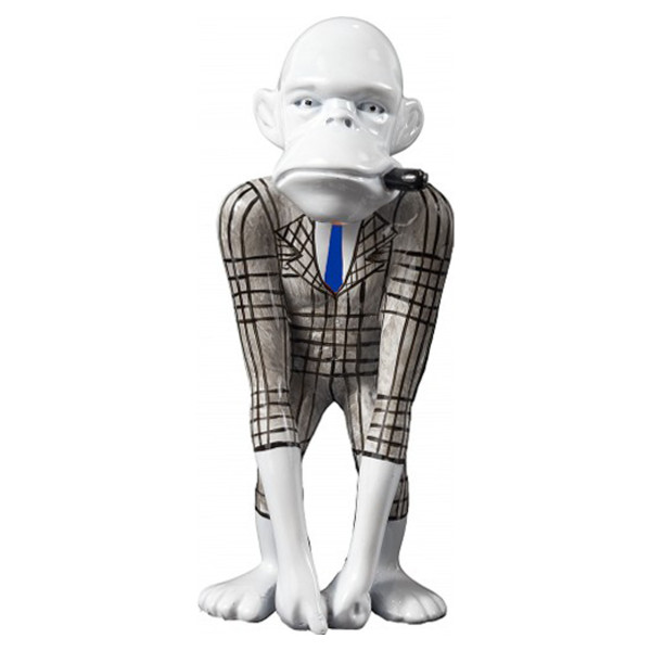 Bill mini majmun skulptura