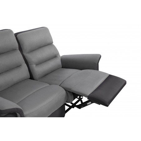 Kétszemélyes, kézi relax kanapé 9222