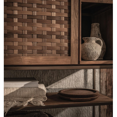 Karma szekrény 1 ajtóval és 1 állvánnyal