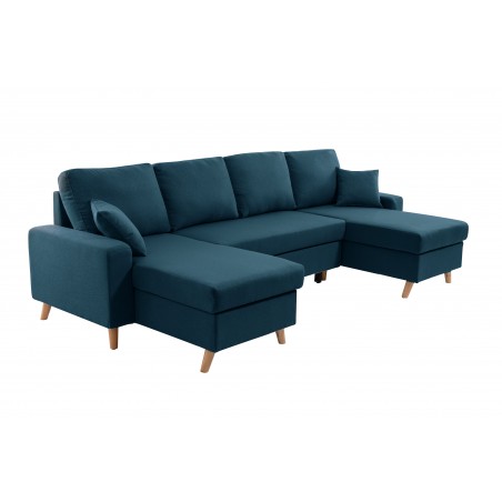 Artiku Convertible Panoramic Sofa with 2 Storage Compartments