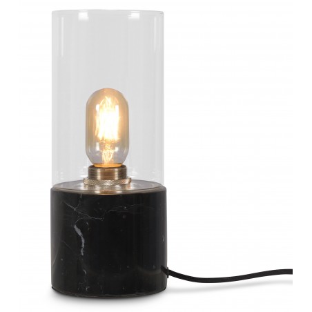 Athens Marble and Glass Table Lamp