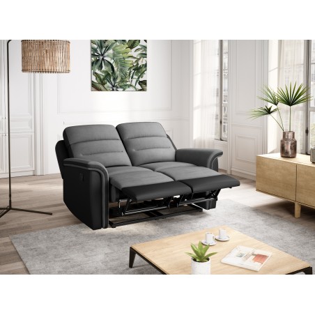 Manual Reclining 2-Seater Sofa 9222