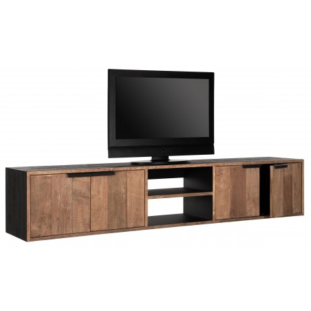 Cosmo No.1 Wall-Mounted TV Stand with 4 Doors and 2 Shelves