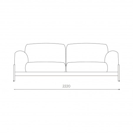 Bowie 2-Seater Sofa