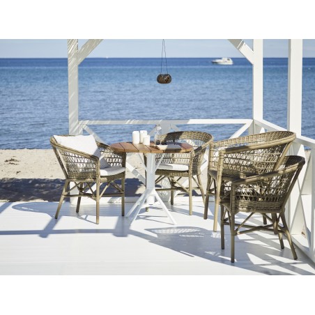 Emma dining chair stackable cushion included