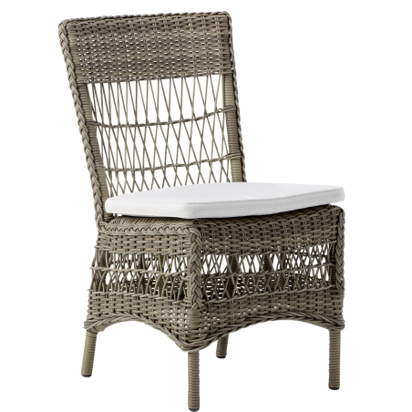 Outdoor dining chair Marie cushion included