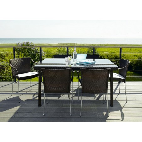 Outdoor Stackable Pluto Armchair