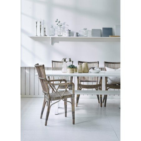 Rattan Piano Armchair