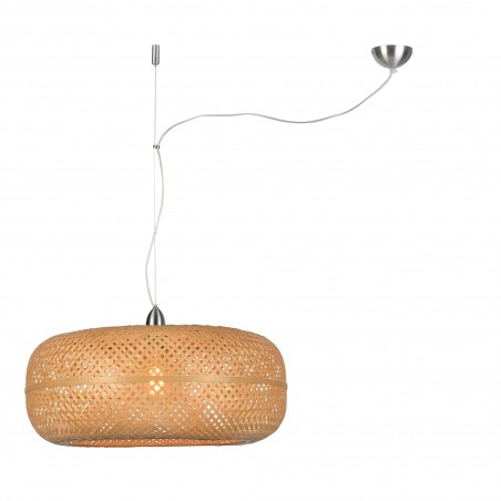 Palawan pendant in bamboo and iron