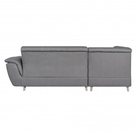 Forty left-hand convertible fabric corner sofa