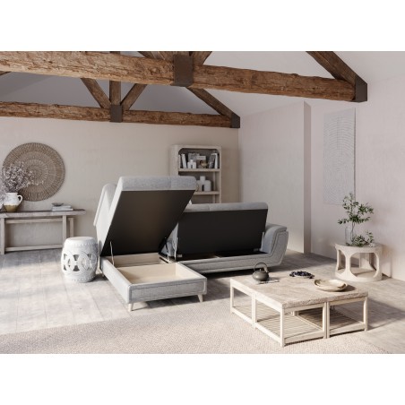 Corner sofa Forty left convertible