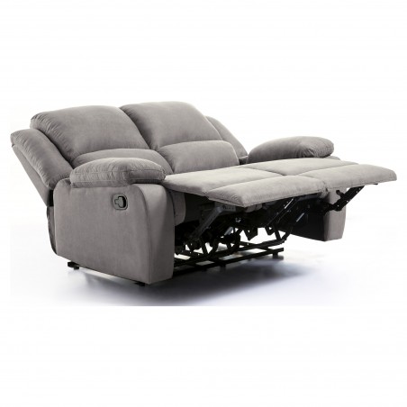 9121 Manual 2 Seater Microfiber Relaxation Sofa