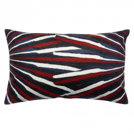 Sasha embroidered cushion