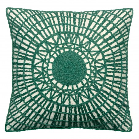 Noa embroidered cushion