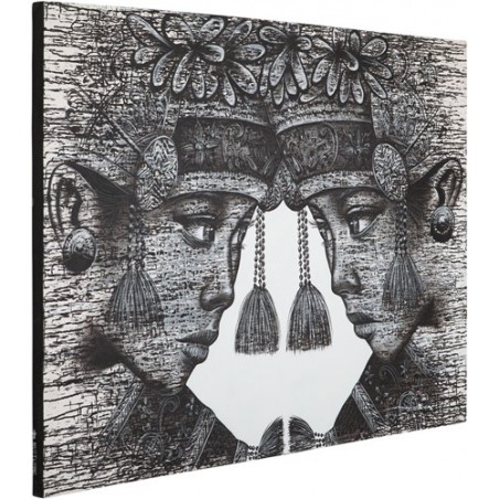 Balinese Twins Painting