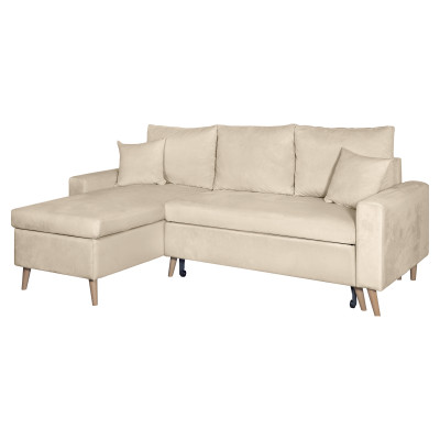 Artik Reversible Velvet Corner Sofa